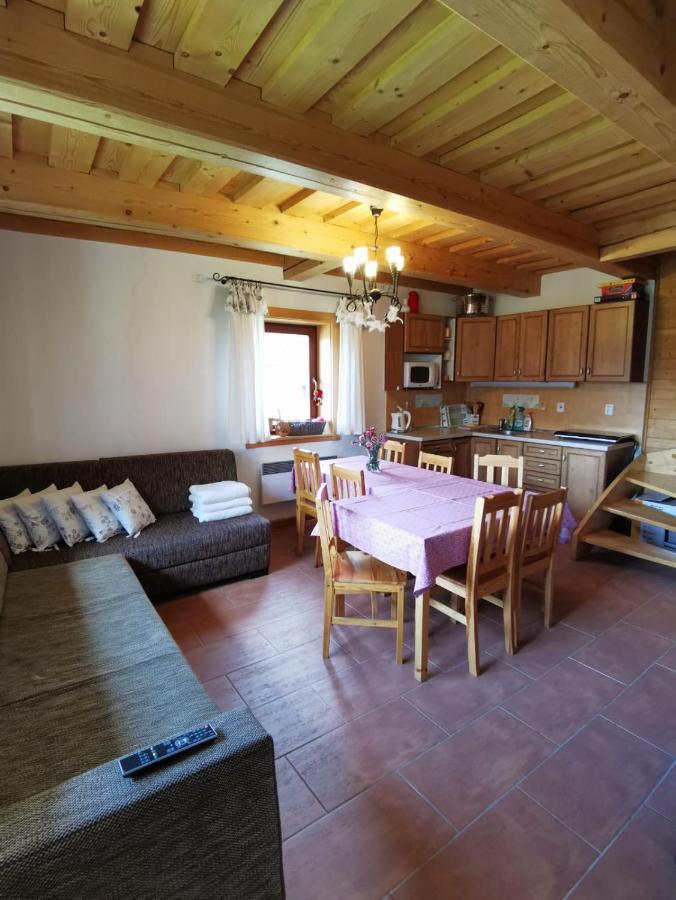 Apartamento Drevenica Zapadne Tatry S Kupacou Kadou A Krbom Žiar Exterior foto