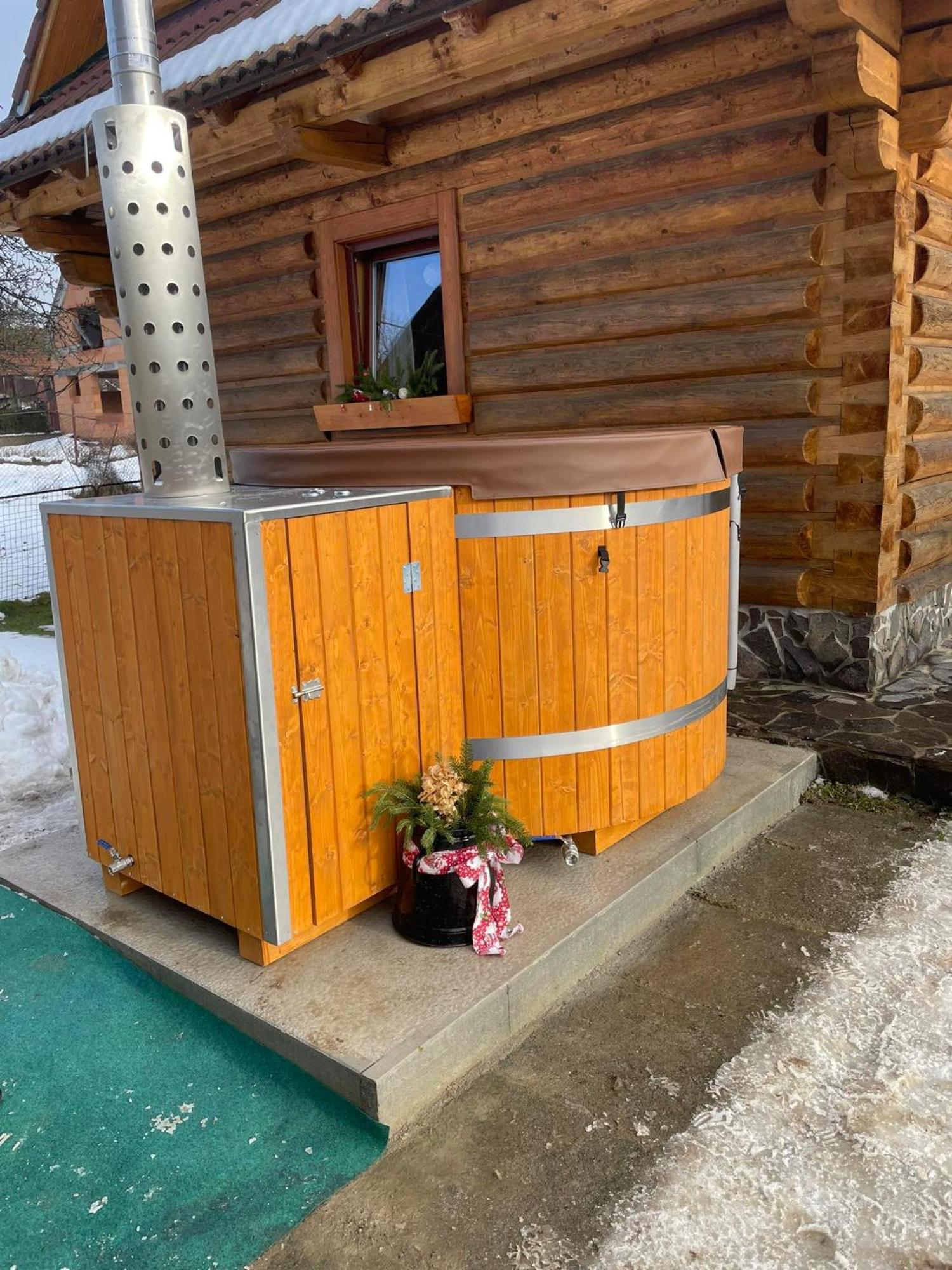 Apartamento Drevenica Zapadne Tatry S Kupacou Kadou A Krbom Žiar Exterior foto